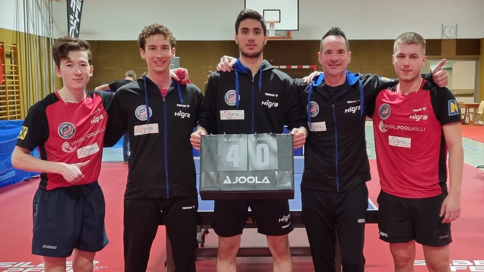 Aidos Kenzhigulov Eric Glod Arya Amiri Trainer Andreas Meixner Patrick Juhasz vl by Baden