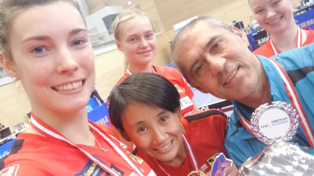 Froschberg Cupsieg 2020 mit Karoline Mischek Liu Jia