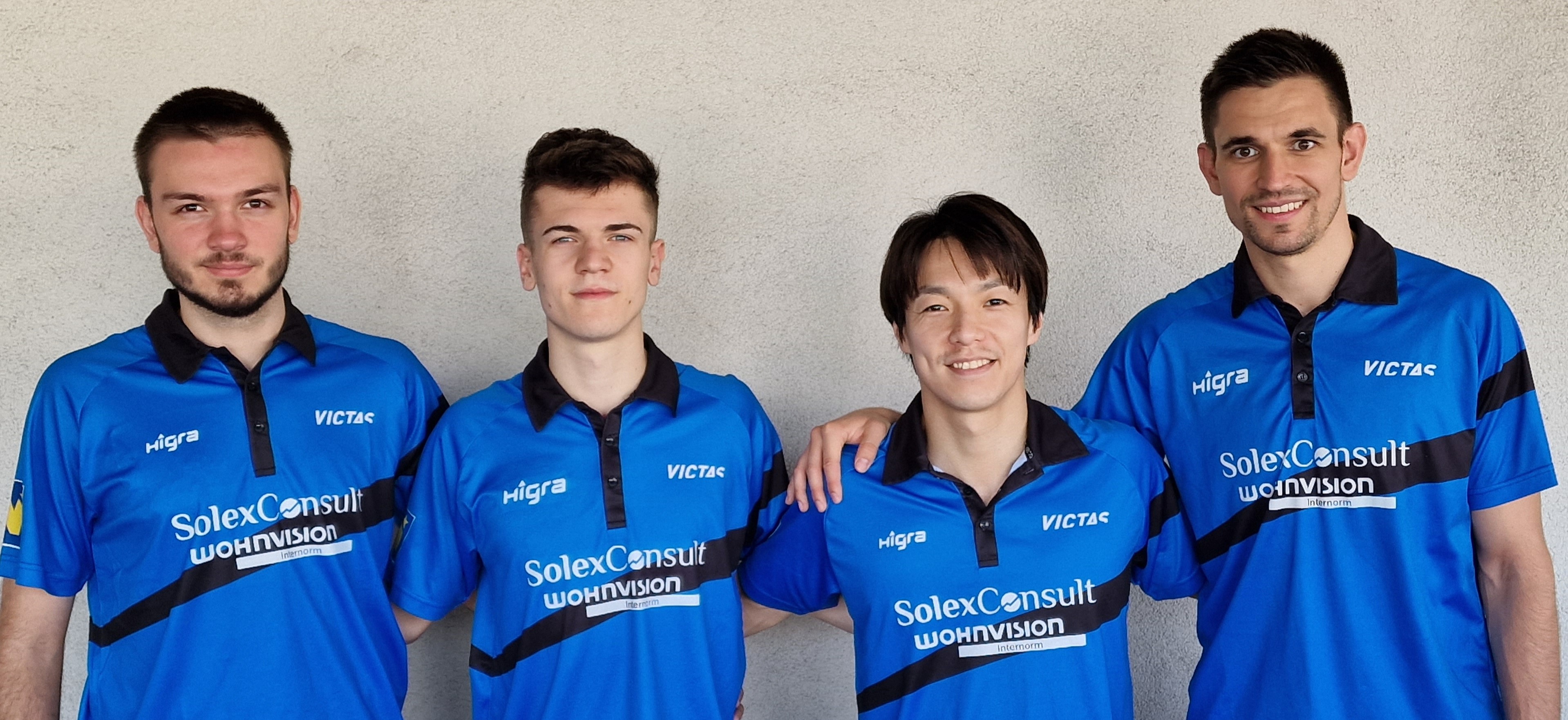 Ivor Ban Felix Wetzel Kenji Matsudeira Frane Kojic Wiener Neustadt 1